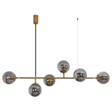 Ivy Iron & Glass 6 Light Pendant